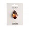 Crystal Lane DIY 22x38mm Teardrop Faceted Crystal Glass Pendants, 1pc